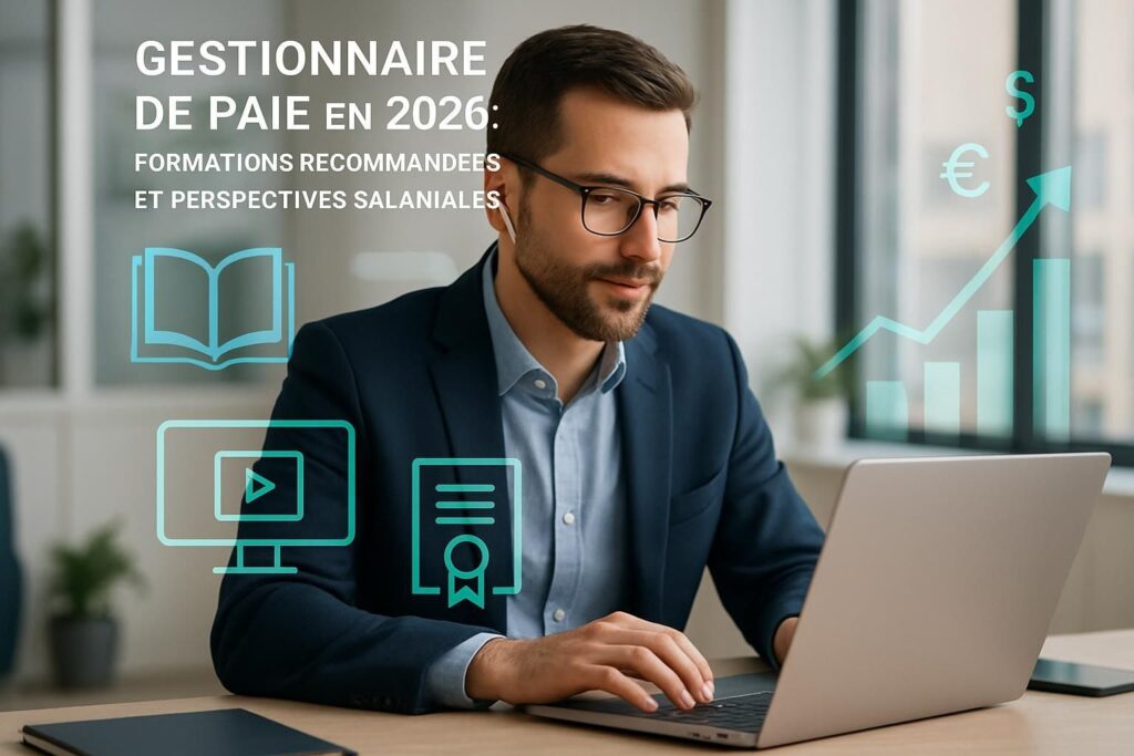 Découvrez les formations recommandées pour devenir gestionnaire de paie en 2026 et explorez les perspectives salariales de ce métier essentiel dans la gestion des ressources humaines.