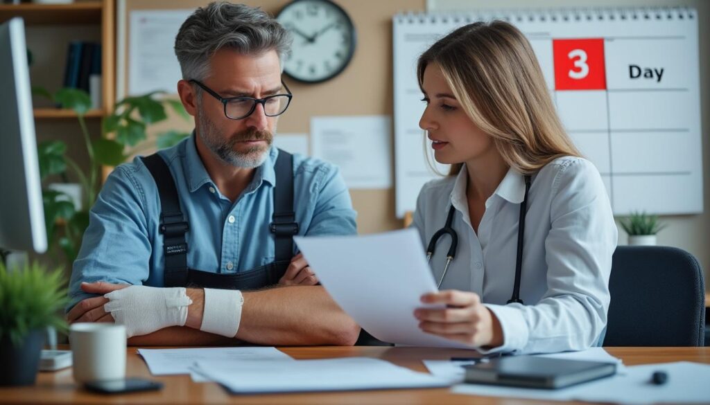 découvrez pourquoi il existe une période de 3 jours de carence en cas d'accident du travail et comment cela impacte vos droits et indemnisations.