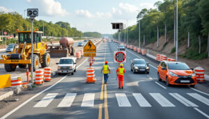 découvrez le fonctionnement des radars de chantier, les sanctions associées en cas d'infraction, et la réglementation en vigueur pour garantir la sécurité sur les zones de travaux.