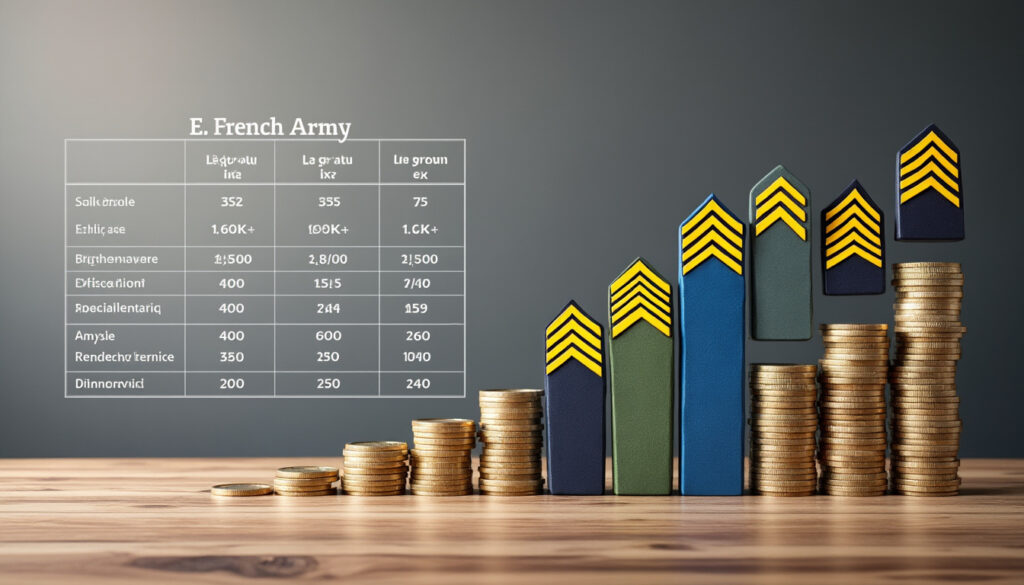 découvrez la grille salariale 2026 des réservistes de l'armée de terre, détaillée par grade et ancienneté, pour mieux comprendre vos rémunérations et avantages.