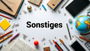 découvrez la signification et l'utilisation du terme 'sonstiges' en français. un guide complet pour tout comprendre sur ce mot et son emploi.