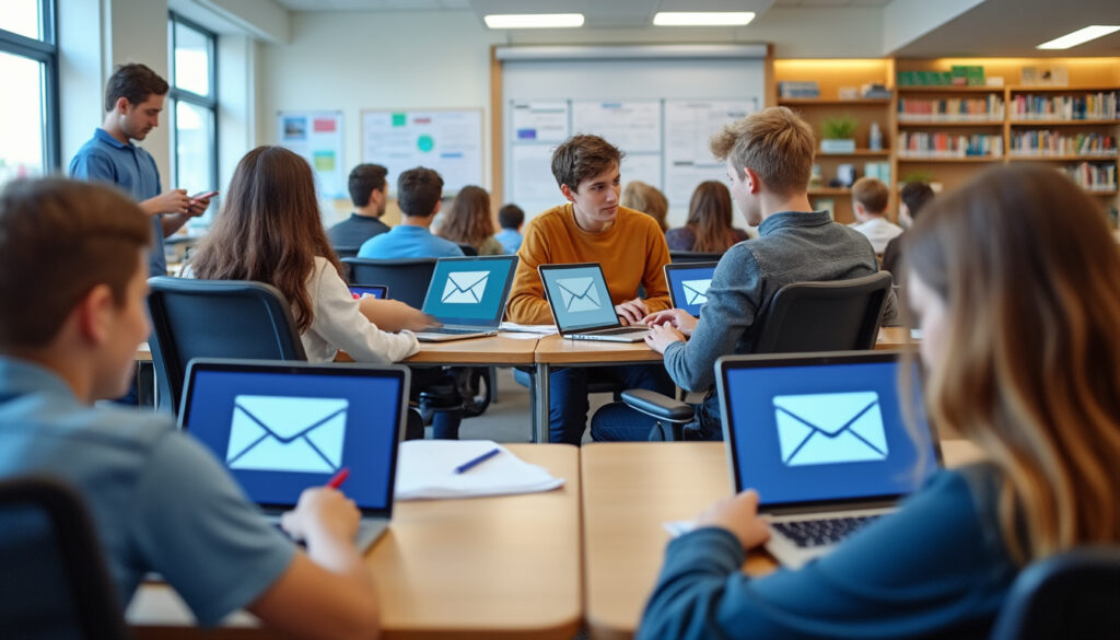 education.laposte.net vous permet de créer et gérer facilement votre messagerie scolaire en toute sécurité, pour un accès simple et efficace à vos communications éducatives.