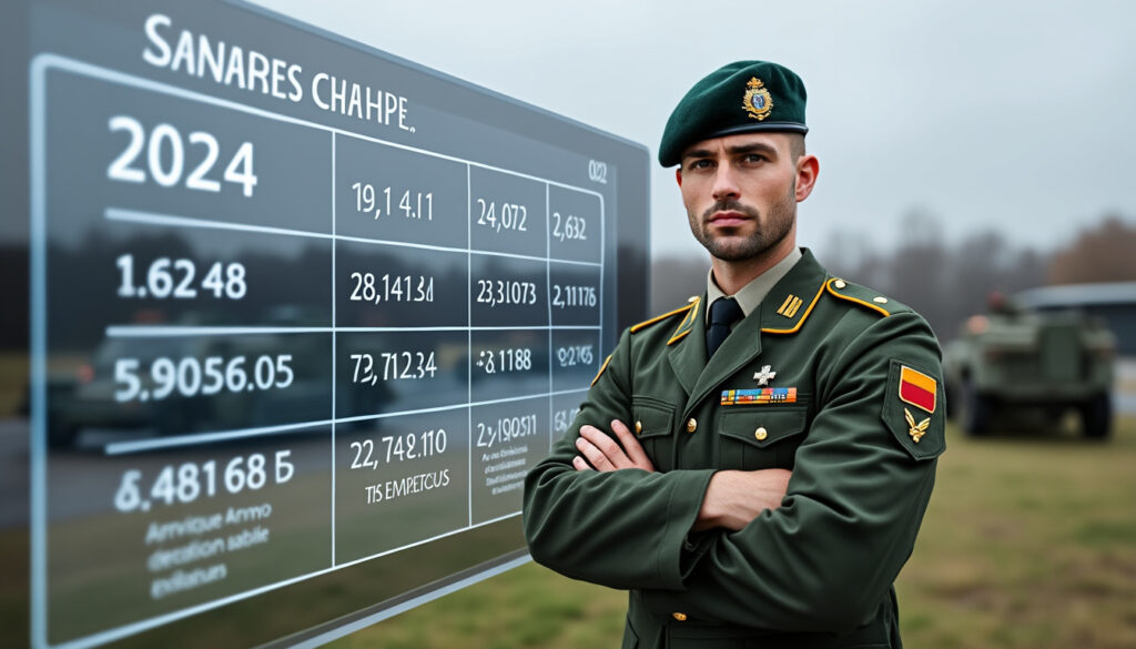 découvrez les grilles salariales 2024 des sous-officiers de l'armée de terre, avec tous les chiffres clés pour comprendre votre rémunération.